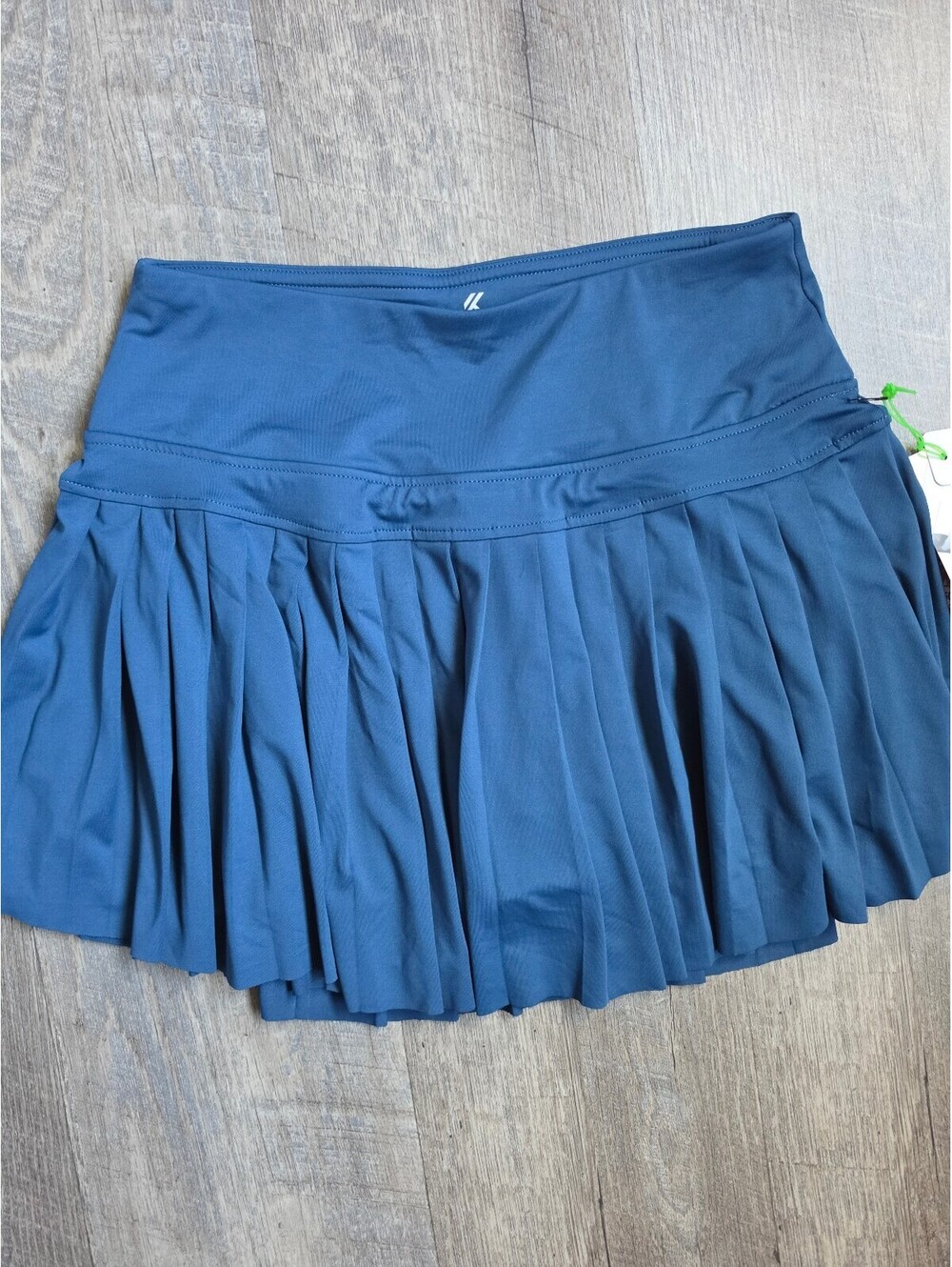 Kyodan Blue Opal Pleated Tennis Skort with UPF 50 Protection